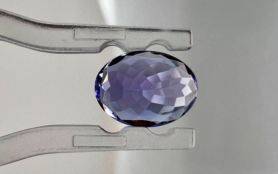 Natural Tanzanite 1.10 ct – Oval Cut, Heated