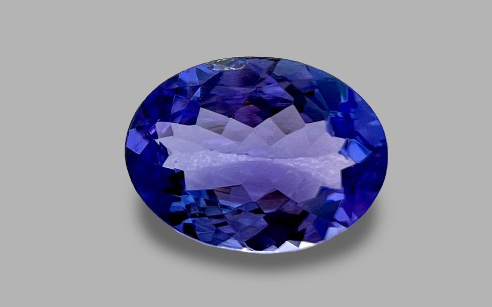 Natural Tanzanite 1.10 ct – Oval Cut, Heated
