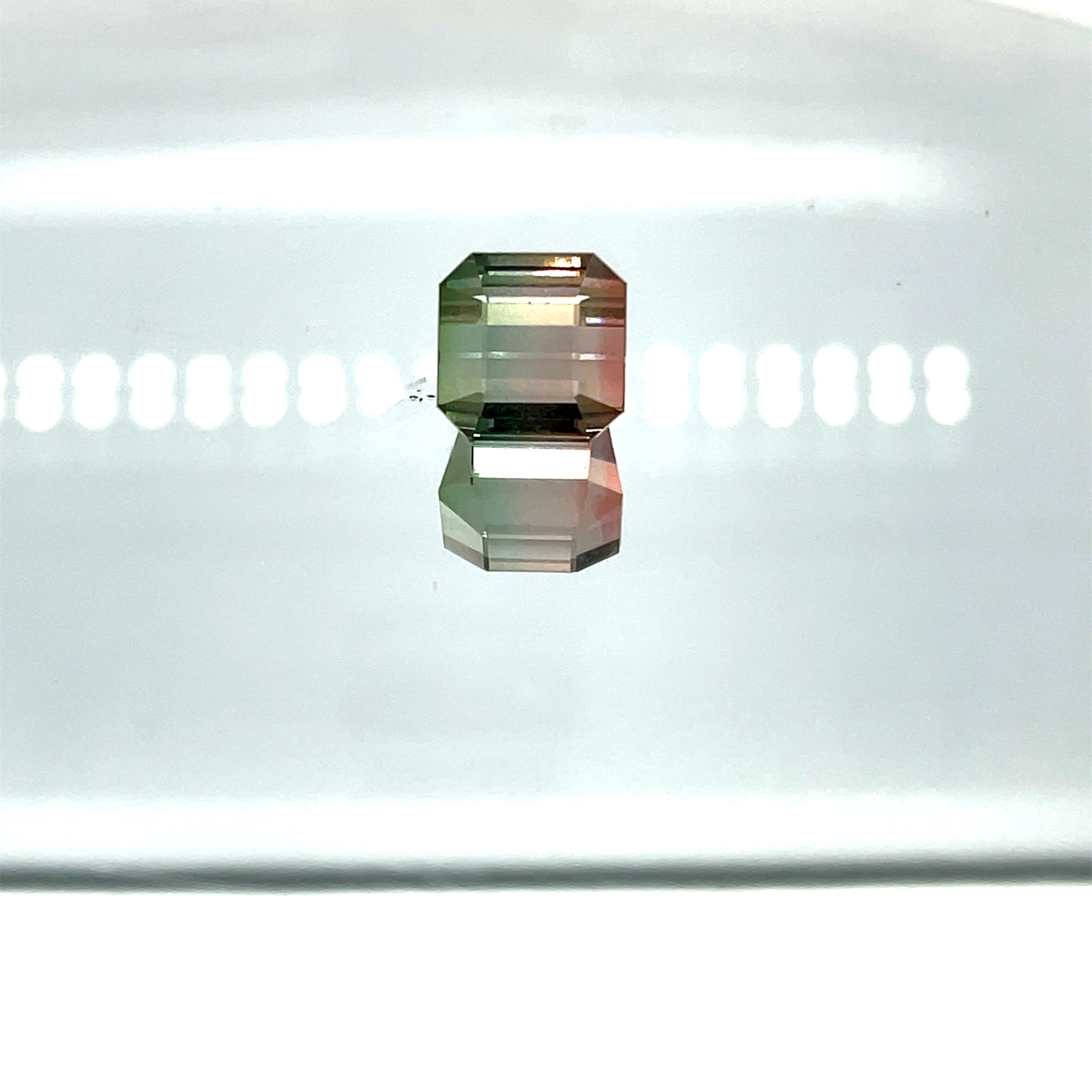 Natural Watermelon Tourmaline 7.88 ct – Octagonal Cut, Untreated