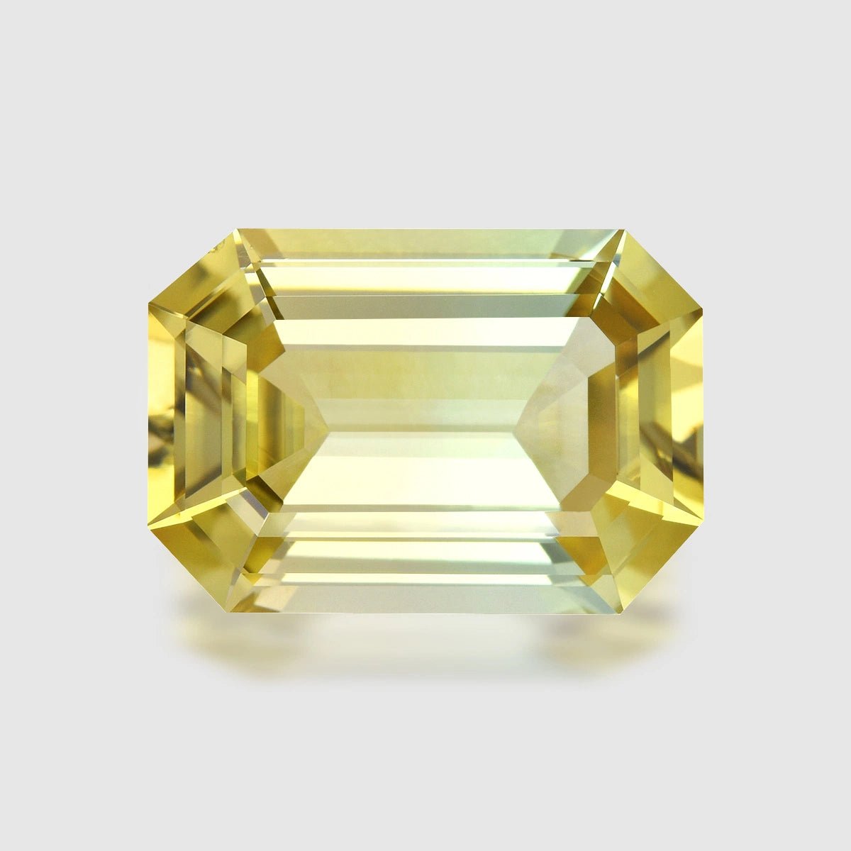 Natural Yellowish Green Tourmaline 7.23 ct – Emerald Cut, Namibia