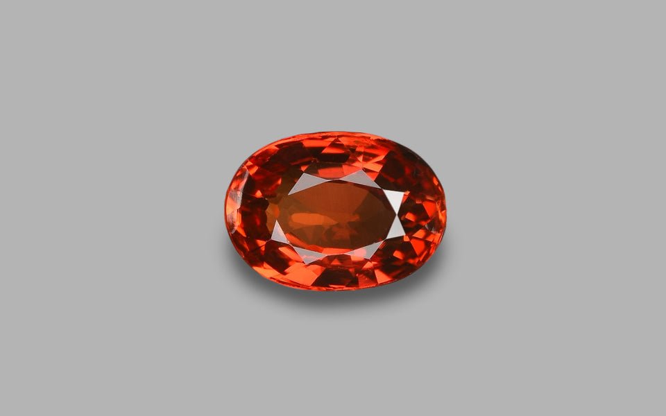 Orange Sapphire - 0.67 ct