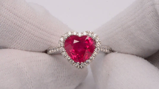 Burma Ruby Ring 3.15 carats