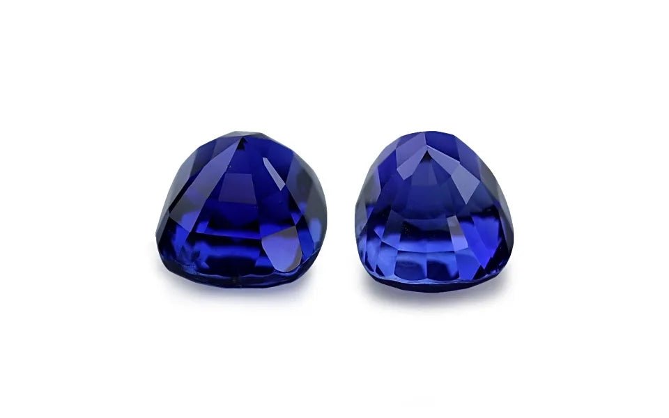 Royal Blue Sapphire pair 10.07 ct