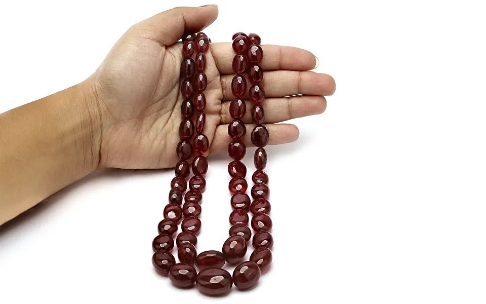 Ruby Necklace - 1387.60 ct