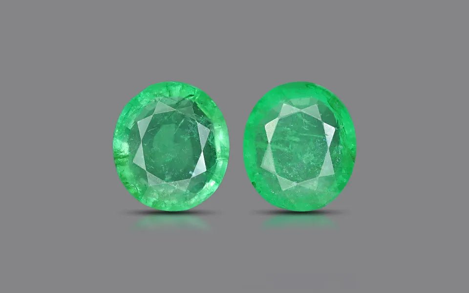 Russia Emerald Pair - 16.24 ct