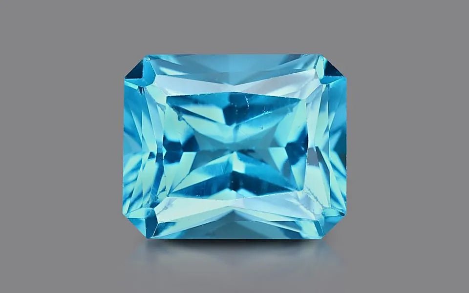 Silver Pendant with Swiss Blue Topaz 7.72 ct