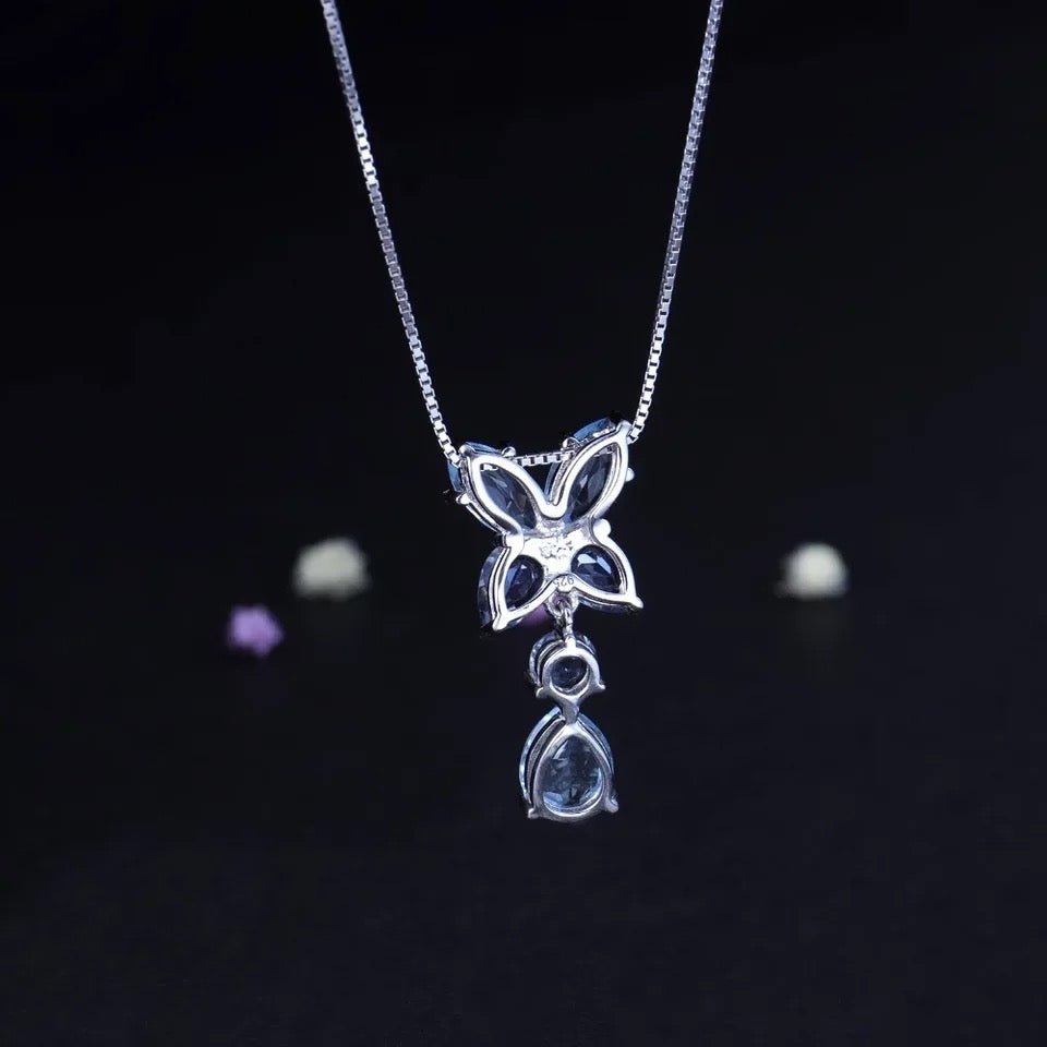 Silver Topaz / Mystic Quartz Pendant