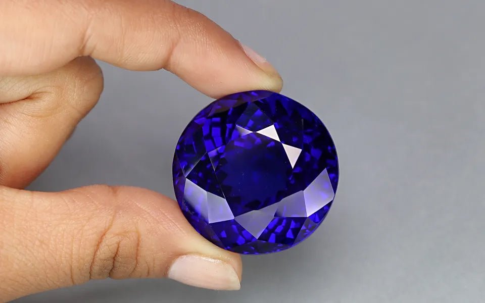 Tanzanite 148.66 ct – Round Cut, Natural, Lab Certified
