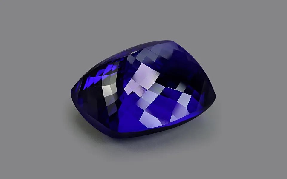 Tanzanite 166.88 ct – Blue, Cushion Cut, Natural, Lab Certified