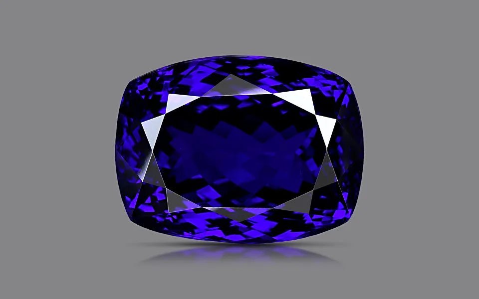Tanzanite 166.88 ct – Blue, Cushion Cut, Natural, Lab Certified