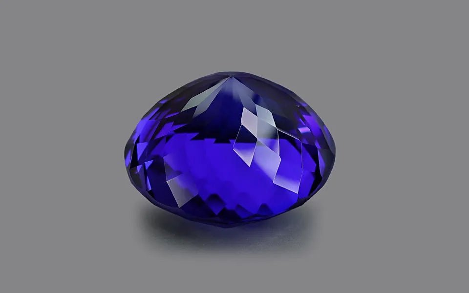 Tanzanite 61.75 ct – Round Cut, Natural, Lab Certified