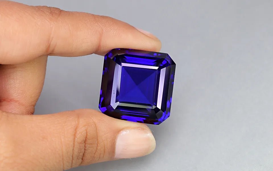 Tanzanite 80.59 ct – Octagonal Cut, Calibrated, Natural, Lab Certified