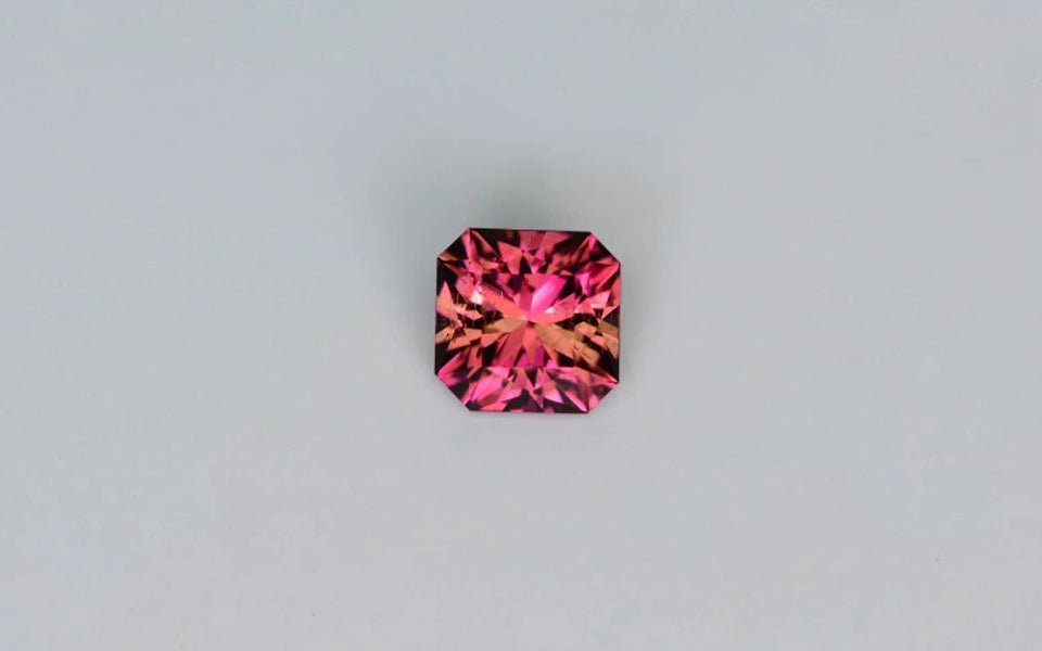Tourmaline 0.52 ct – Pink, Square Cut, Untreated