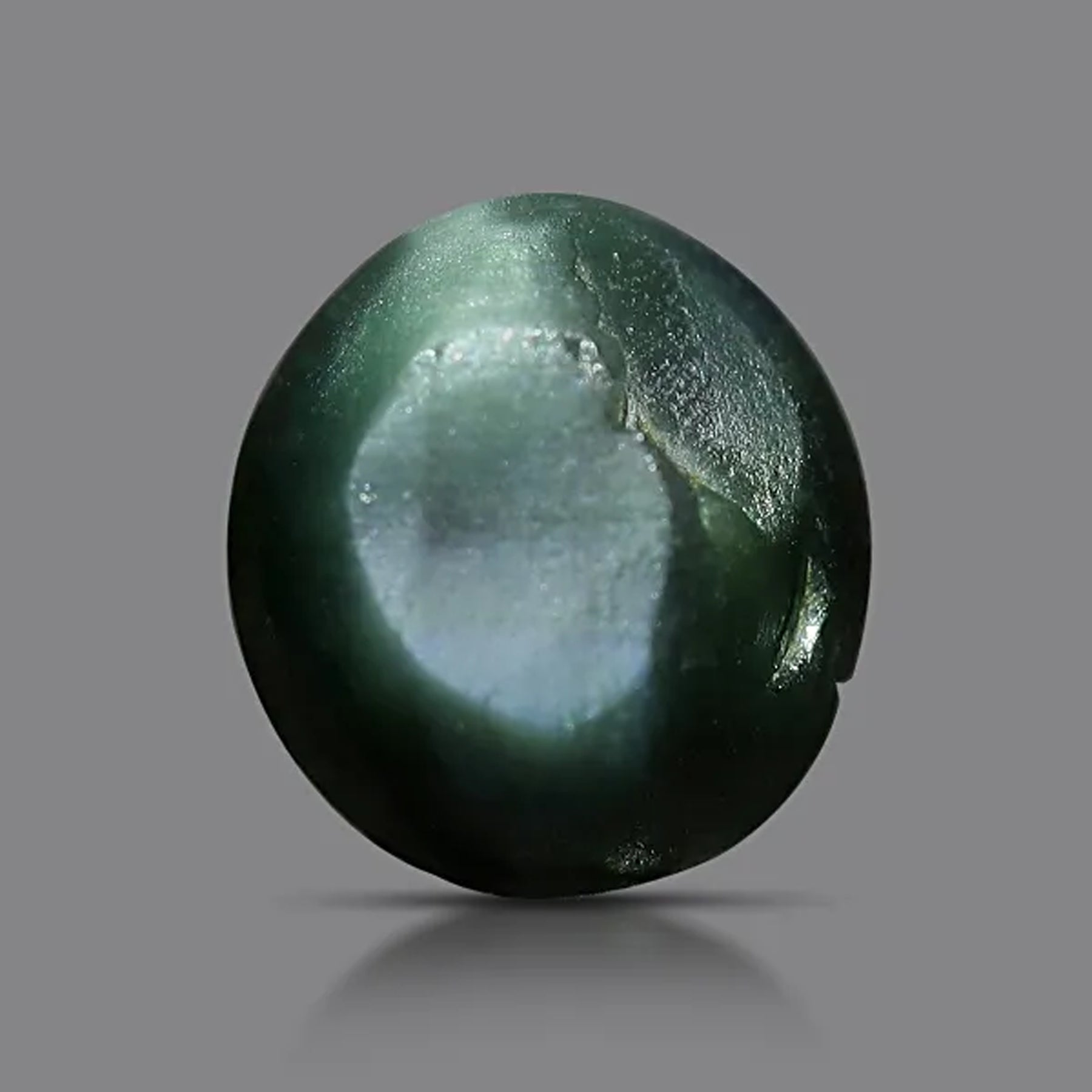 Natural alexandrite, bluish green / brownish red, oval cut, 2.55 ct, loose gemstone, view 2.
