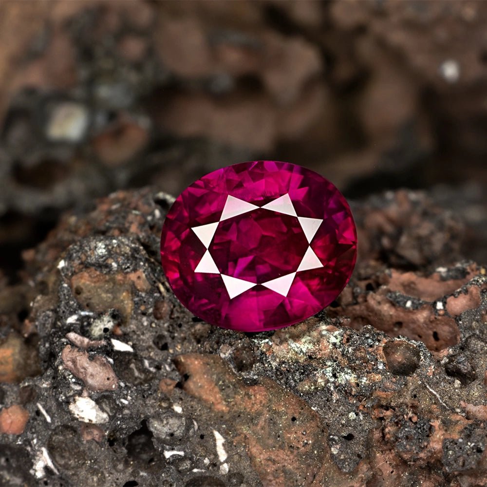 Vietnamese Ruby - 3.59 ct, Untreated, GIA Certified