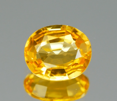 Yellow Sapphire - 0.65 ct