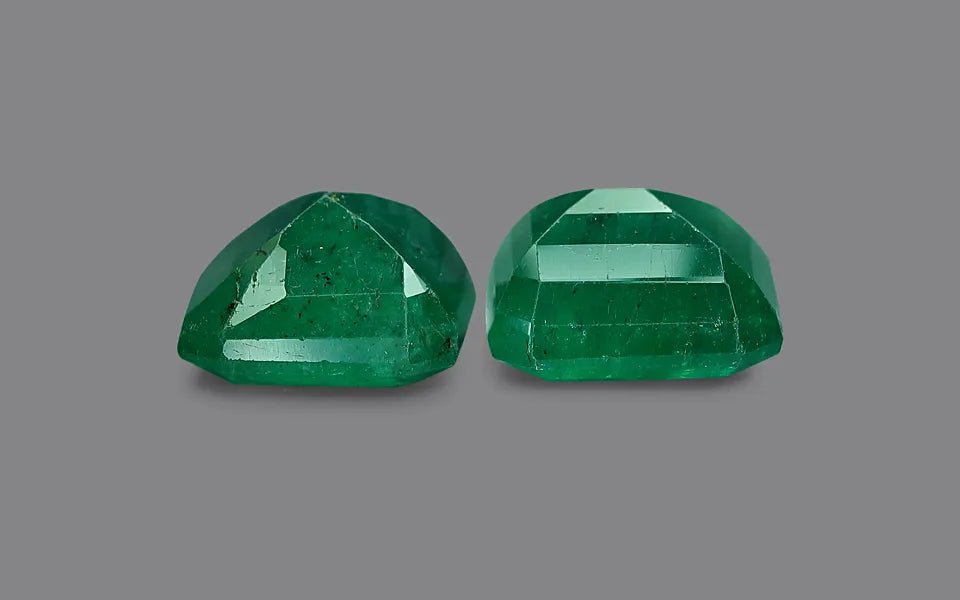Zambia Emerald Pair - 26.40 ct