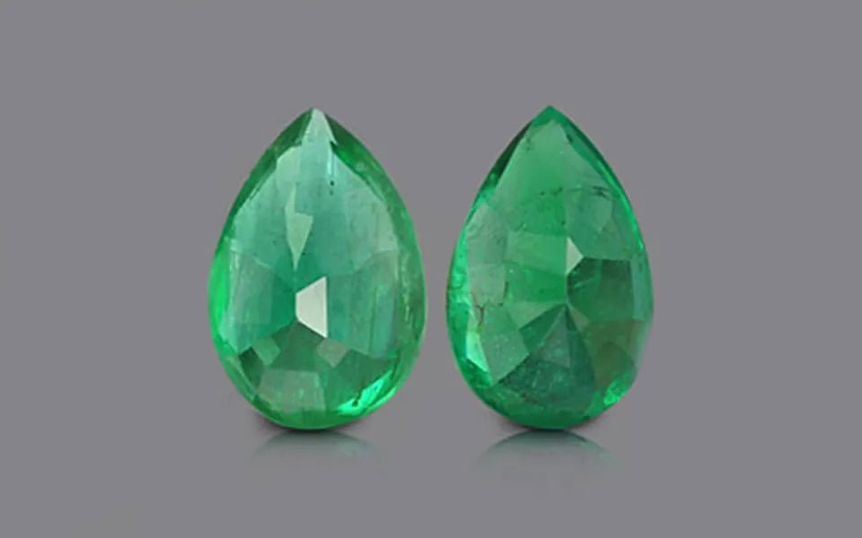 Zambia Emerald Pair - 9.52 ct