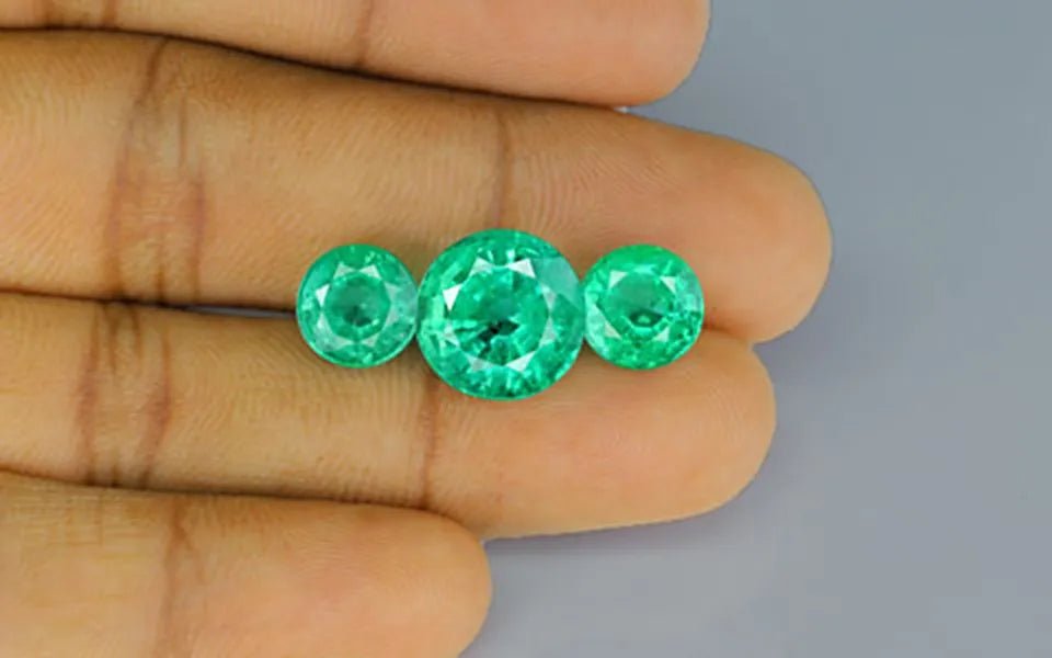 Zambia Emerald Set - 12.77 ct
