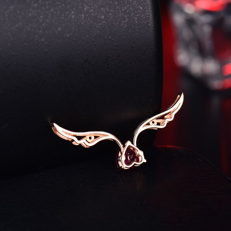 18Kt Gold 1.02 ct Ruby Pendant