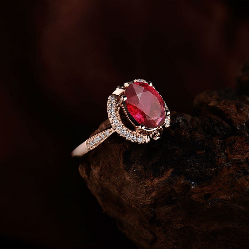 18kt Rose Gold & 1.59 ct Tourmaline Ring