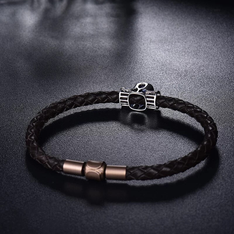 18Kt White Gold 2.50 ct Tanzanite Bracelet with Diamonds (Unisex)