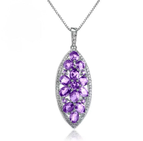 Purple Gemstone Pendants - SOSNA Gems