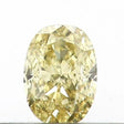 0,16ct oválný přírodní diamant (barva fancy žlutá, Čistota VS1, Brus VG, necertifikovaný)