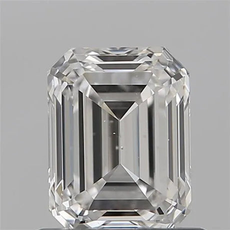0,18ct Smaragdový přírodní diamant (Barva F, Čistota VS2, GIA Certifikovaný)