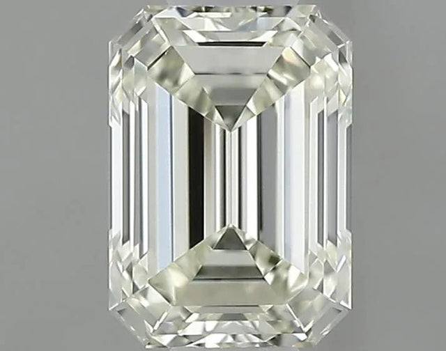 0,50ct Smaragdový přírodní diamant (Barva J, Čistota VS1, Brus VG, IGI Certifikovaný)