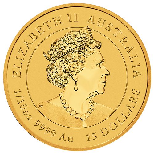 1/10 oz Investment Gold Coin Tiger 2022 | Lunar Series | Austria