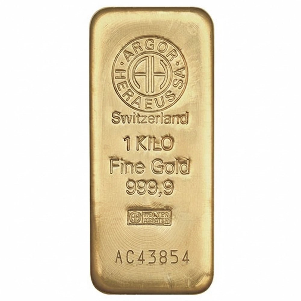1 kg Investment Gold Bar – Argor Heraeus