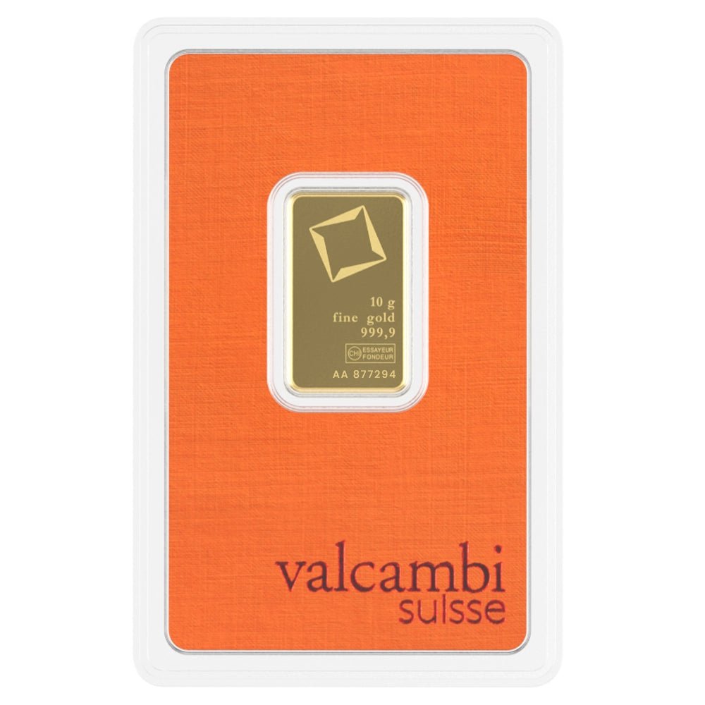 10 g Investment Gold Bar – Valcambi