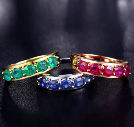 18Kt Rose Gold 1.20 ct Ruby Ring