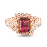 18kt Rose Gold & 1.61 ct Tourmaline Ring