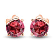 18kt Rose Gold 1.63 ct Tourmaline Earrings