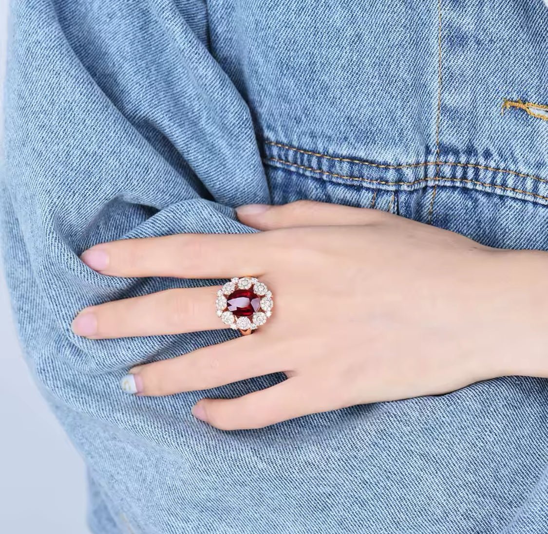 18kt Rose Gold & 5.10 ct Tourmaline Ring