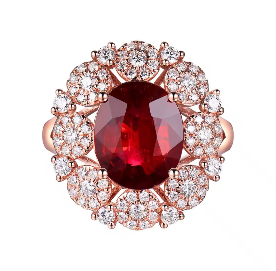 18kt Rose Gold & 5.10 ct Tourmaline Ring