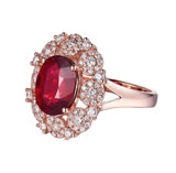18kt Rose Gold & 5.10 ct Tourmaline Ring