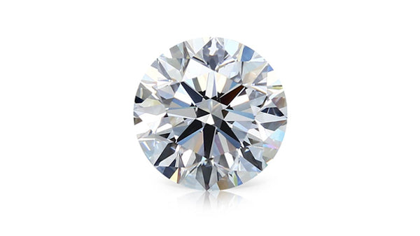 Natural round diamond