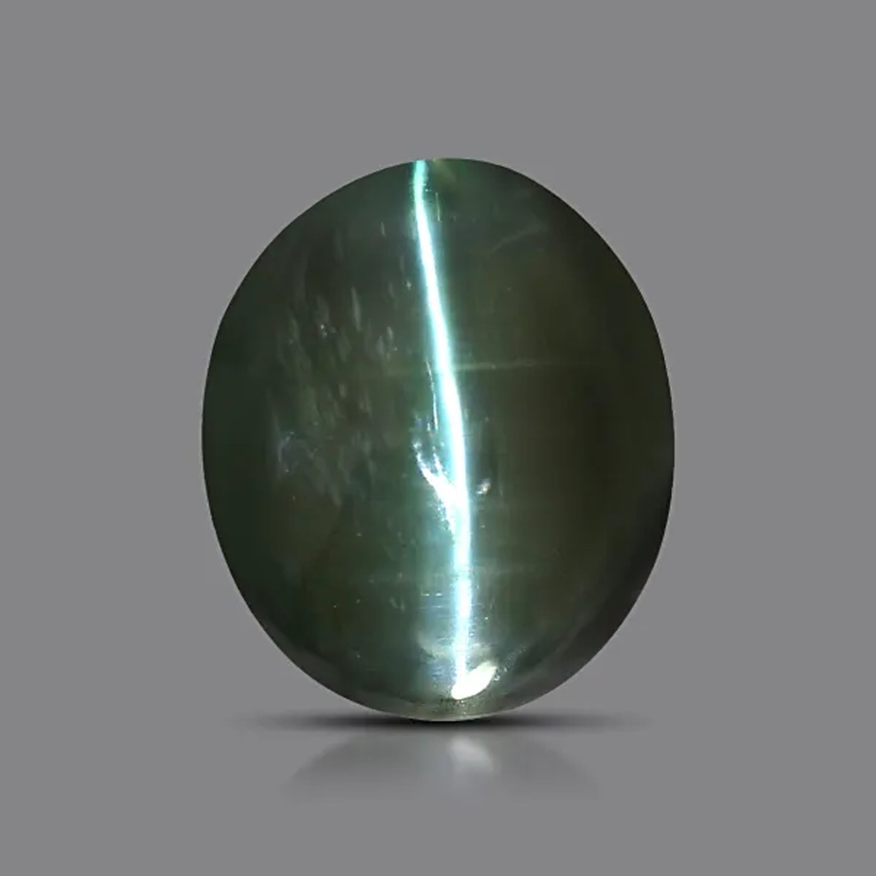 Natural alexandrite, deep green / brownish red, oval cut, 0.97 ct, loose gemstone, view 4.