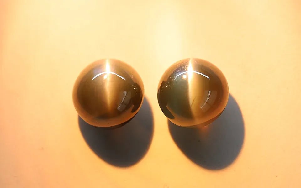 Alexandrite Cat's Eye Pair - 2.29 ct