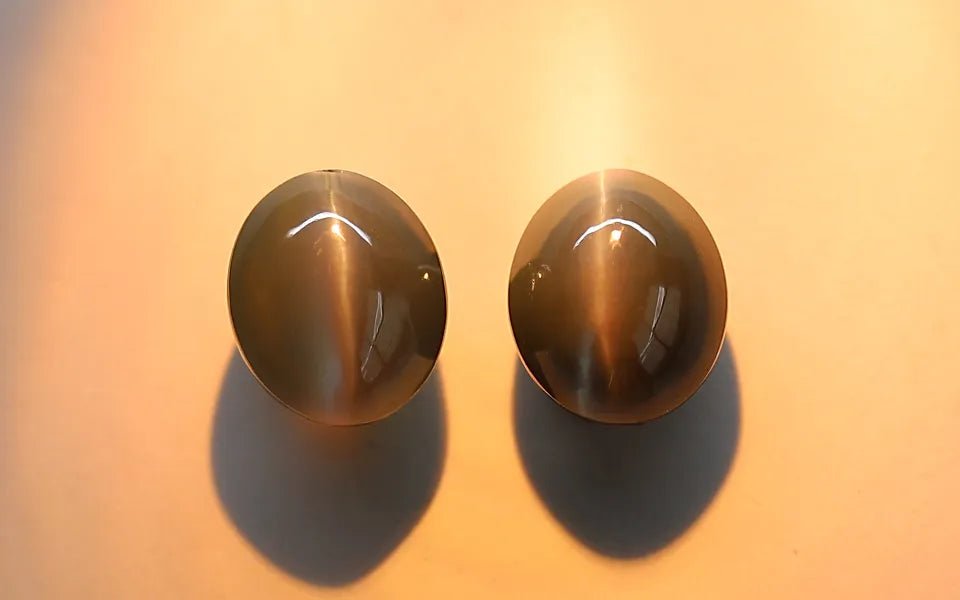 Alexandrite Cat's Eye Pair - 2.47 ct