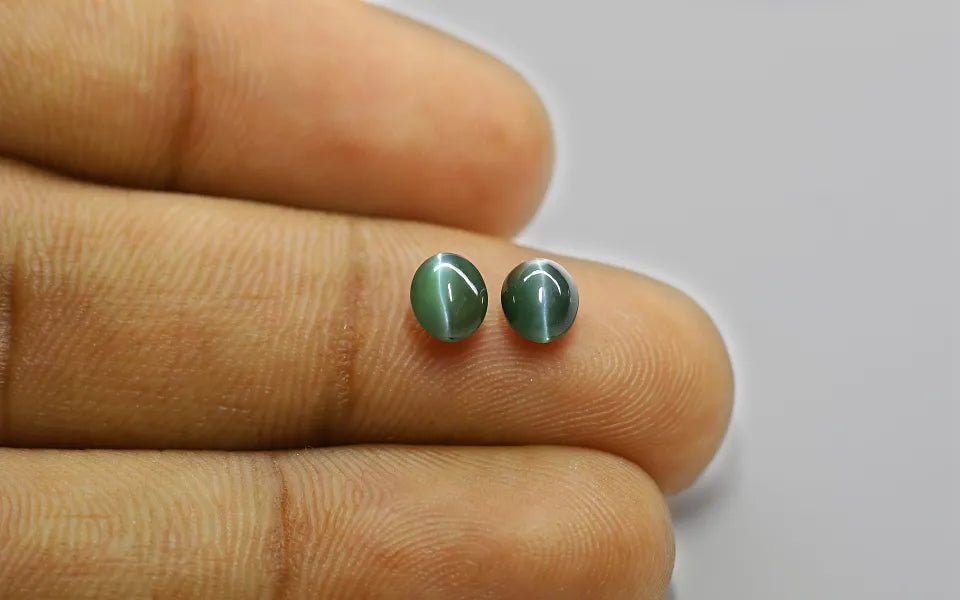 Alexandrite Cat's Eye Pair - 2.47 ct
