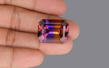 Ametrine 37.54 ct – Violet/Yellow, Octagonal Cut, AGR Certified