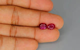 Burma Ruby Matched Pair - 4.13 ct