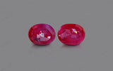 Burma Ruby Matched Pair - 6.63 ct