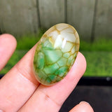 Cabochon Dragon Skin Chalcedony Agate - 50.00 ct