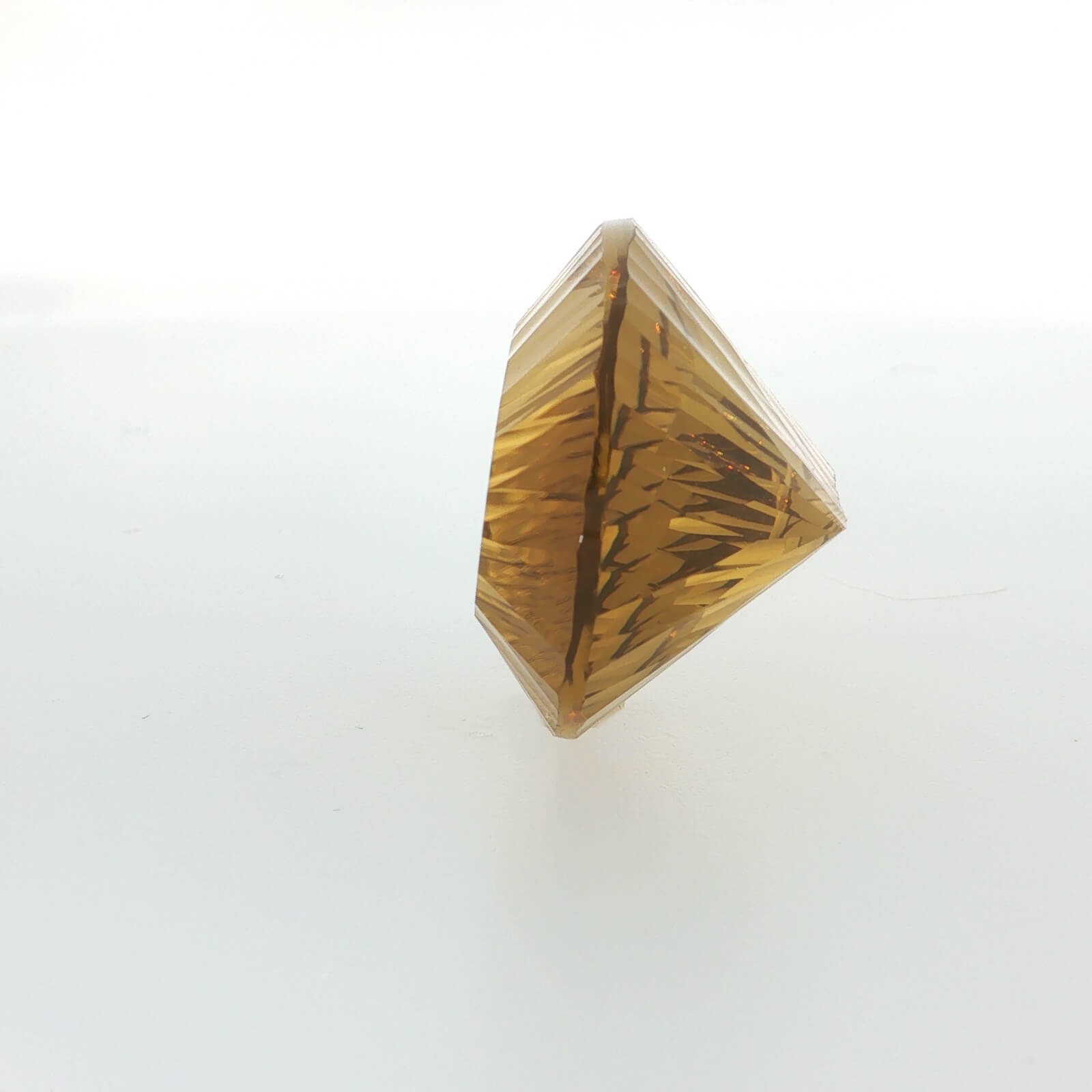 Natural citrine, oval cut, 88.94 ct, loose gemstone, view 2.