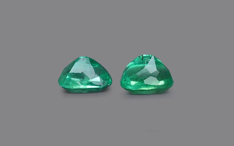 Colombia Emerald Pair - 6.32 ct